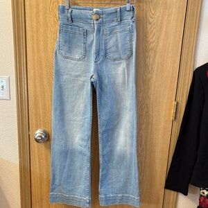 Maeve Light Blue Flare Jeans